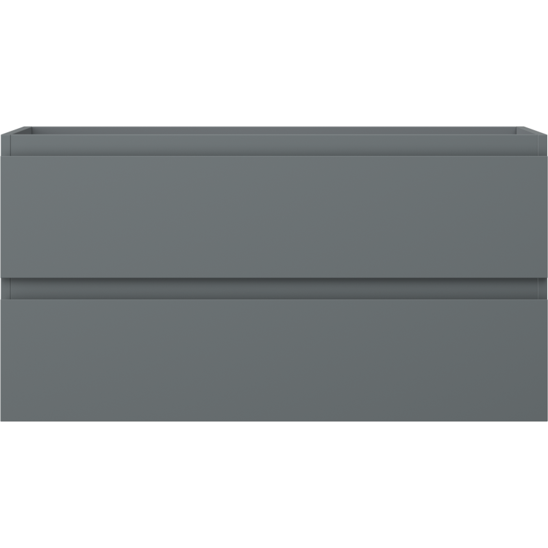Mexen Orio koupelnová skříňka pod umyvadlo 90 cm, 2 zásuvky, grafit mat - 91A10-09047-2-BFF66