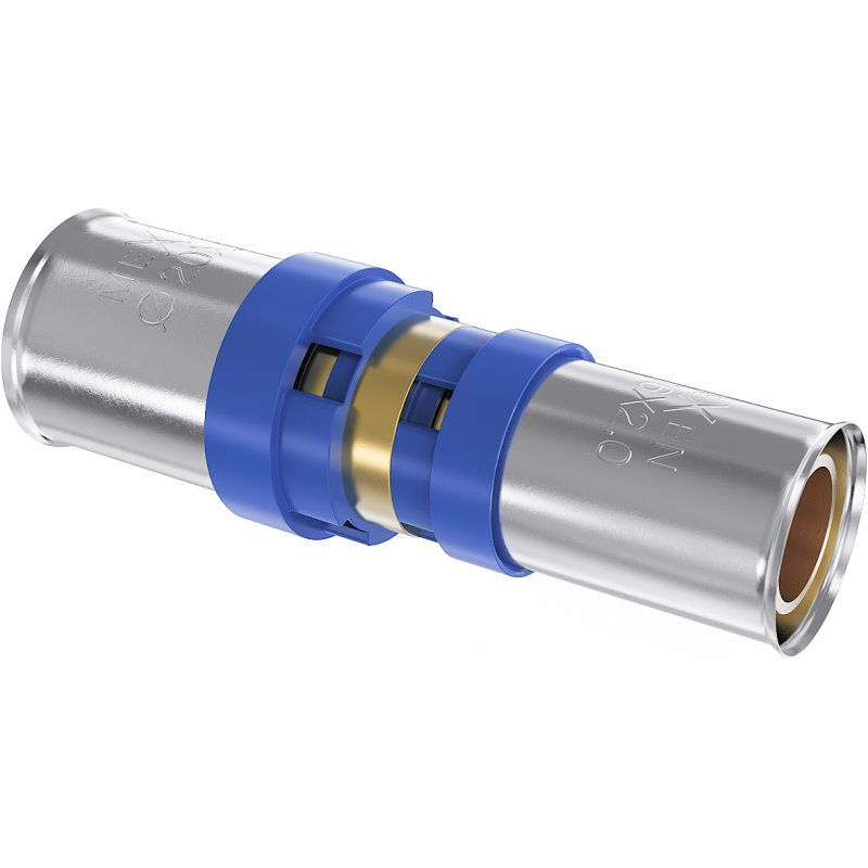 Mexen PEX-P lisovací spojka, lisovaná redukce PEX 20 x 16 - W97121-2016-00