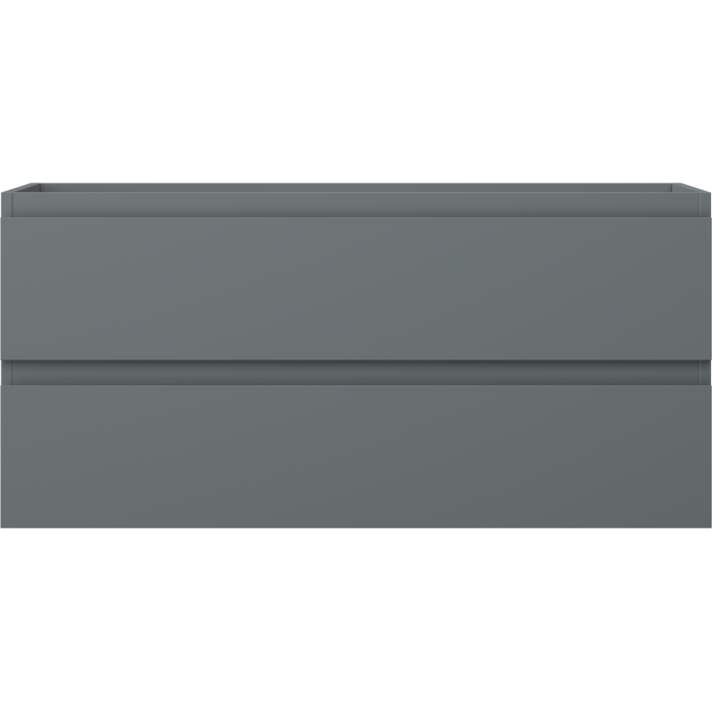 Mexen Orio koupelnová skříňka pod umyvadlo 100 cm, 2 zásuvky, grafit mat - 91A10-10047-2-BFF66