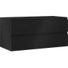 Mexen Orio koupelnová skříňka pod umyvadlo 100 cm, 2 zásuvky, černá mat - 91A10-10047-2-BFF71