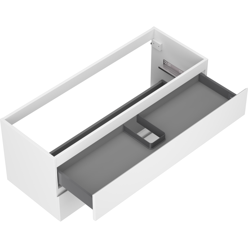 Mexen Orio koupelnová skříňka pod umyvadlo 120 cm, 2 zásuvky, bílá matná - 91A10-12047-2-BFF01