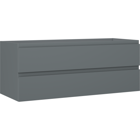 Mexen Orio koupelnová skříňka pod umyvadlo 120 cm, 2 zásuvky, matná grafitová - 91A10-12047-2-BFF66