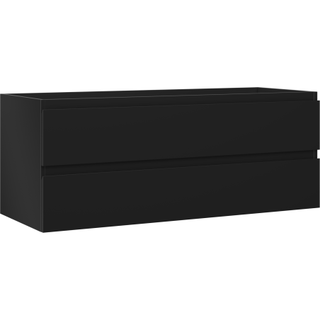 Mexen Orio koupelnová skříňka pod umyvadlo 120 cm, 2 zásuvky, černá mat - 91A10-12047-2-BFF71