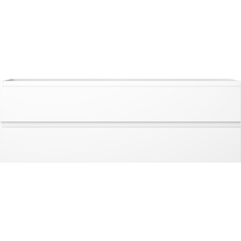 Mexen Orio koupelnová skříňka pod umyvadlo 140 cm, 2 zásuvky, bílá matná - 91A10-14047-2-BFF01