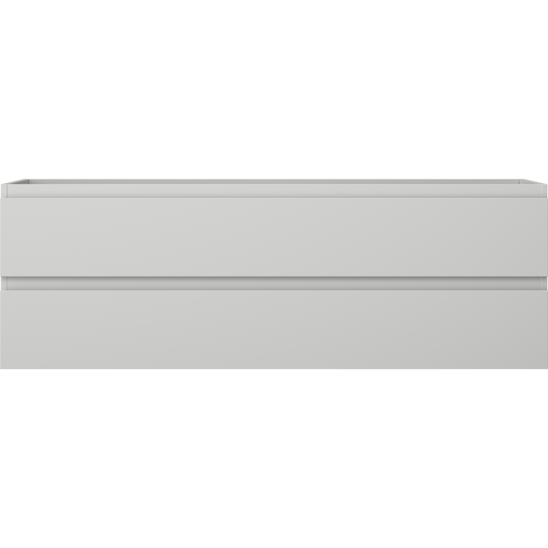 Mexen Orio koupelnová skříňka pod umyvadlo 140 cm, 2 zásuvky, šedá mat - 91A10-14047-2-BFF62