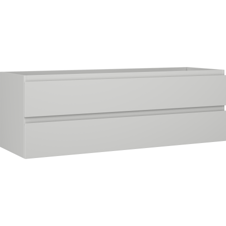 Mexen Orio koupelnová skříňka pod umyvadlo 140 cm, 2 zásuvky, šedá mat - 91A10-14047-2-BFF62