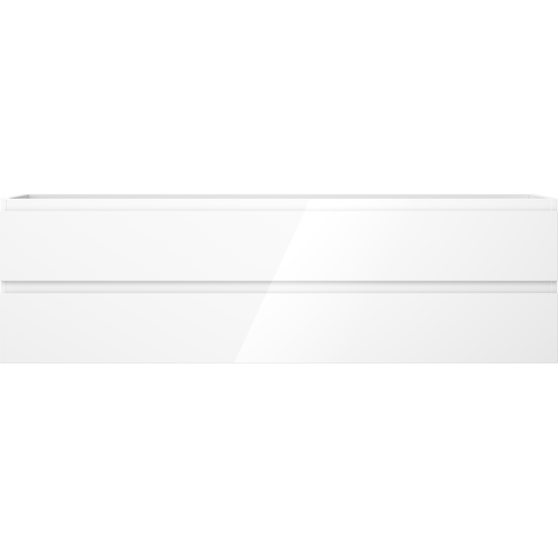 Mexen Orio koupelnová skříňka pod umyvadlo 160 cm, 2 zásuvky, bílý lesk - 91A10-16047-2-BFF00