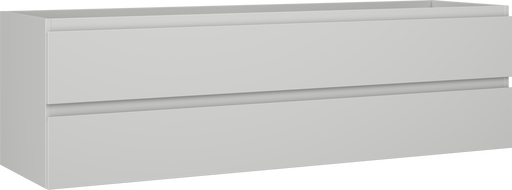 Mexen Orio koupelnová skříňka pod umyvadlo 160 cm, 2 zásuvky, šedá matná - 91A10-16047-2-BFF62