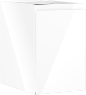 Mexen Orio koupelnová skříňka pod umyvadlo 30 cm, 1 dveře, bílý lesk - 91A11-03047-1-BF00