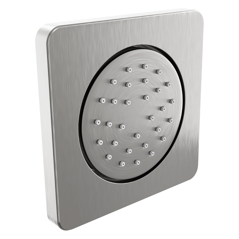 Mexen boční sprchová hlavice pod omítku, grafit - 79366-66