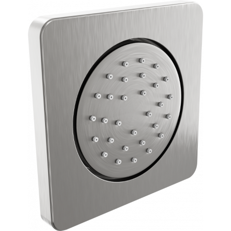 Mexen boční sprchová hlavice pod omítku, grafit - 79366-66