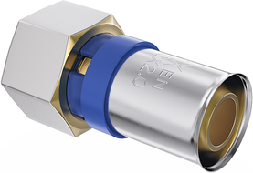 Mexen PEX-P lisovací nátrubek, lisovací PEX redukce 32 x 1 GW - W97122-3210F-00