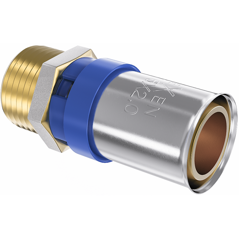 Mexen PEX-P lisovací spojka, redukce PEX 25 x 3/4 GZ - W97123-2534M-00