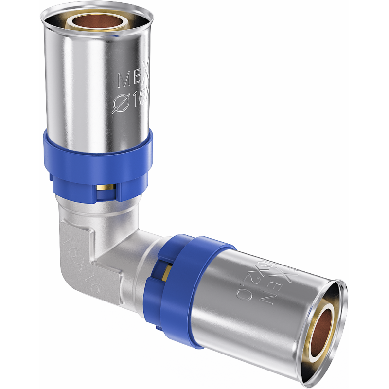 Mexen PEX-P lisované koleno, lisovací PEX 20 x 20 - W97124-2020-00