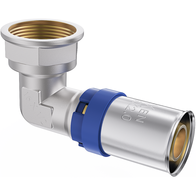 Mexen PEX-P lisované koleno, lisovací PEX 25 x 3/4 GW - W97126-2534F-00