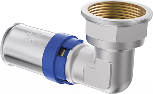 Mexen PEX-P lisované koleno, lisovací PEX 25 x 1 GW - W97126-2510F-00