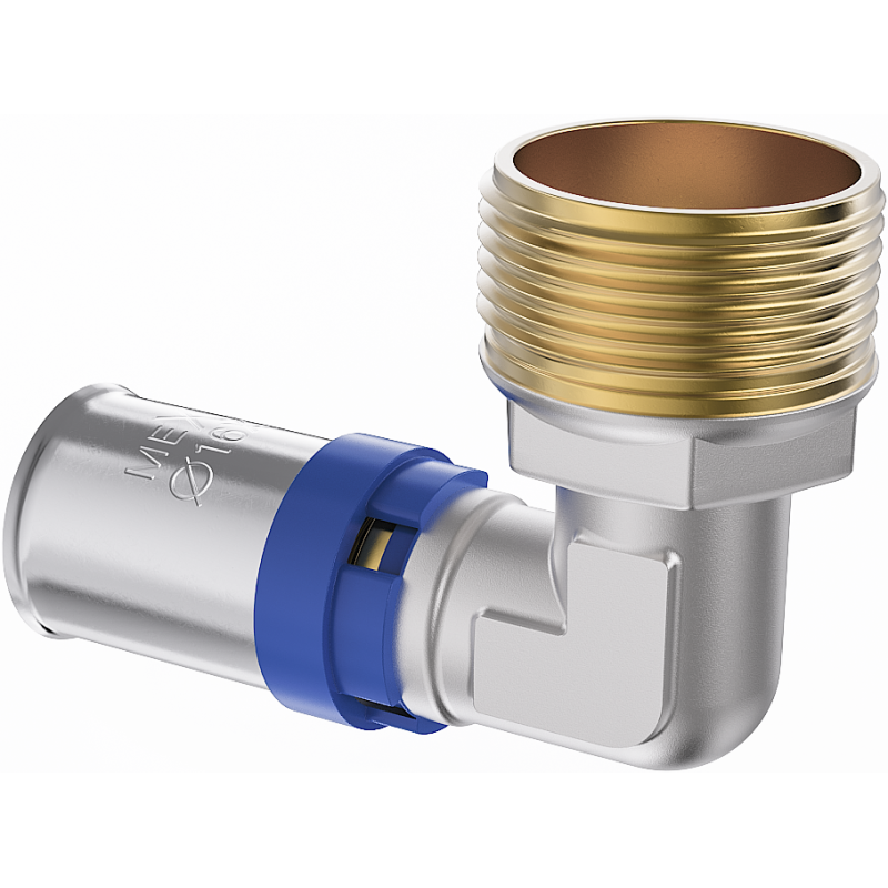 Mexen PEX-P lisovací koleno, lisovaný PEX 20 x 3/4 GZ - W97127-2034M-00