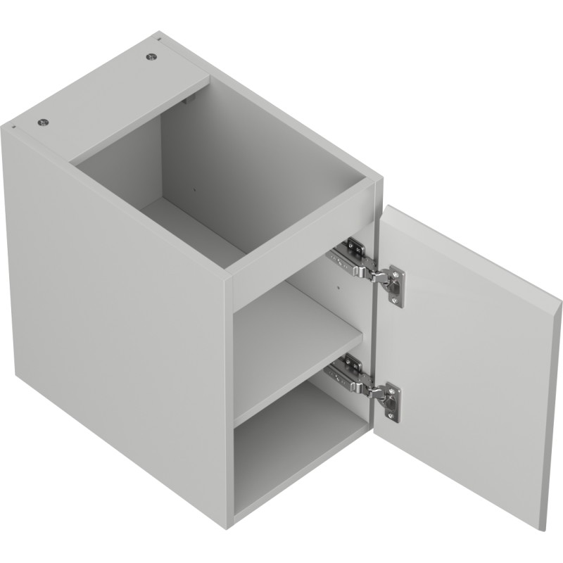 Mexen Orio Badezimmer-Unterschrank 30 cm, 1 Tür, Grau matt - 91A11-03047-1-BF62