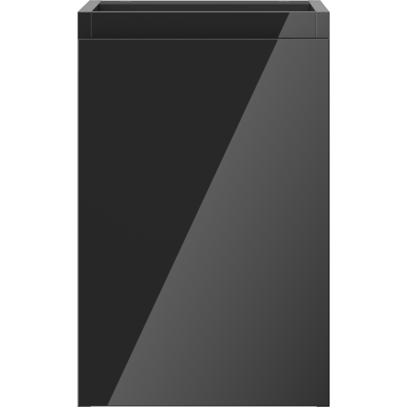 Mexen Orio koupelnová skříňka pod umyvadlo 30 cm, 1 dvířka, černý lesk - 91A11-03047-1-BF70