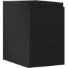 Mexen Orio koupelnová skříňka pod umyvadlo 30 cm, 1 dveře, černý mat - 91A11-03047-1-BF71