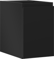 Mexen Orio koupelnová skříňka pod umyvadlo 30 cm, 1 dveře, černý mat - 91A11-03047-1-BF71