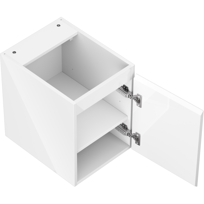Mexen Orio koupelnová skříňka pod umyvadlo 35 cm, 1 dveře, bílý lesk - 91A11-03547-1-BF00