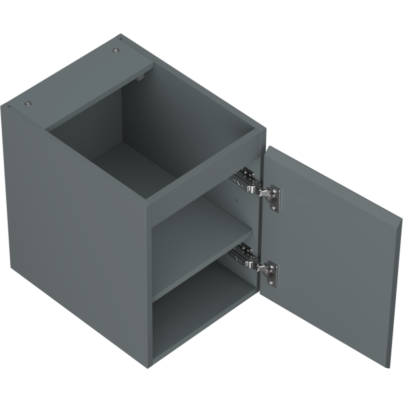 Mexen Orio koupelnová skříňka pod umyvadlo 35 cm, 1 dveře, grafit mat - 91A11-03547-1-BF66