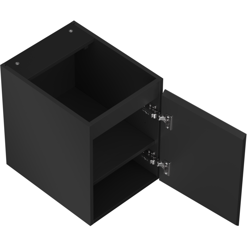 Mexen Orio koupelnová skříňka pod umyvadlo 35 cm, 1 dveře, černá mat - 91A11-03547-1-BF71
