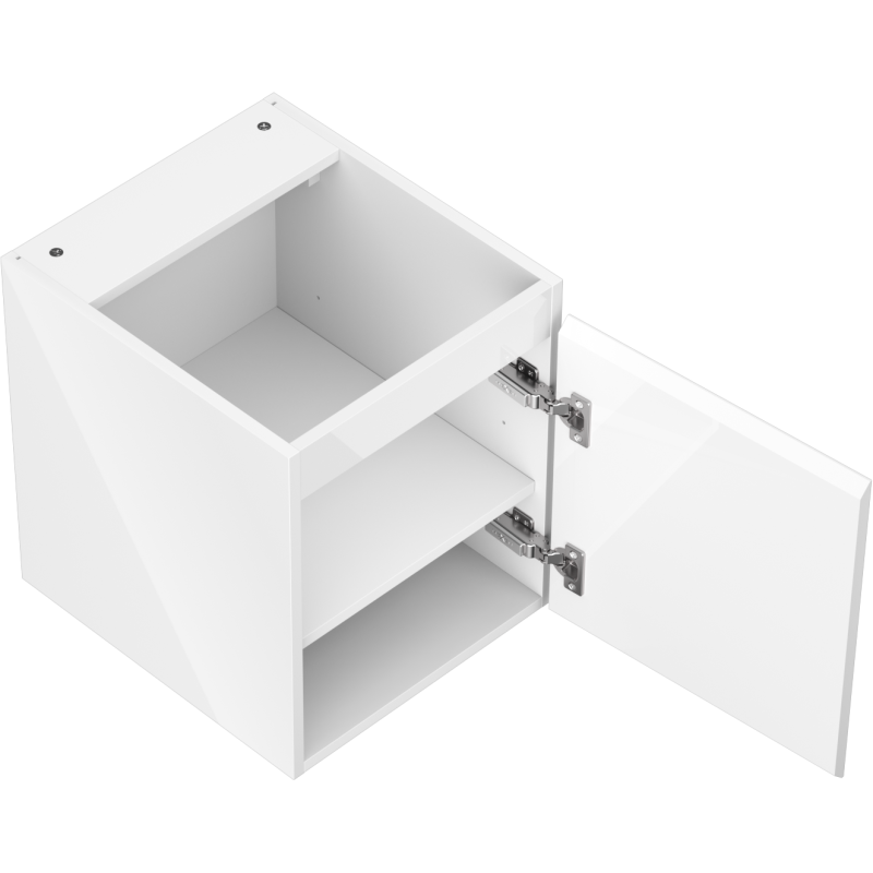 Mexen Orio koupelnová skříňka pod umyvadlo 40 cm, 1 dveře, bílý lesk - 91A11-04047-1-BF00