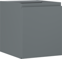 Mexen Orio koupelnová skříňka pod umyvadlo 40 cm, 1 dveře, grafit mat - 91A11-04047-1-BF66