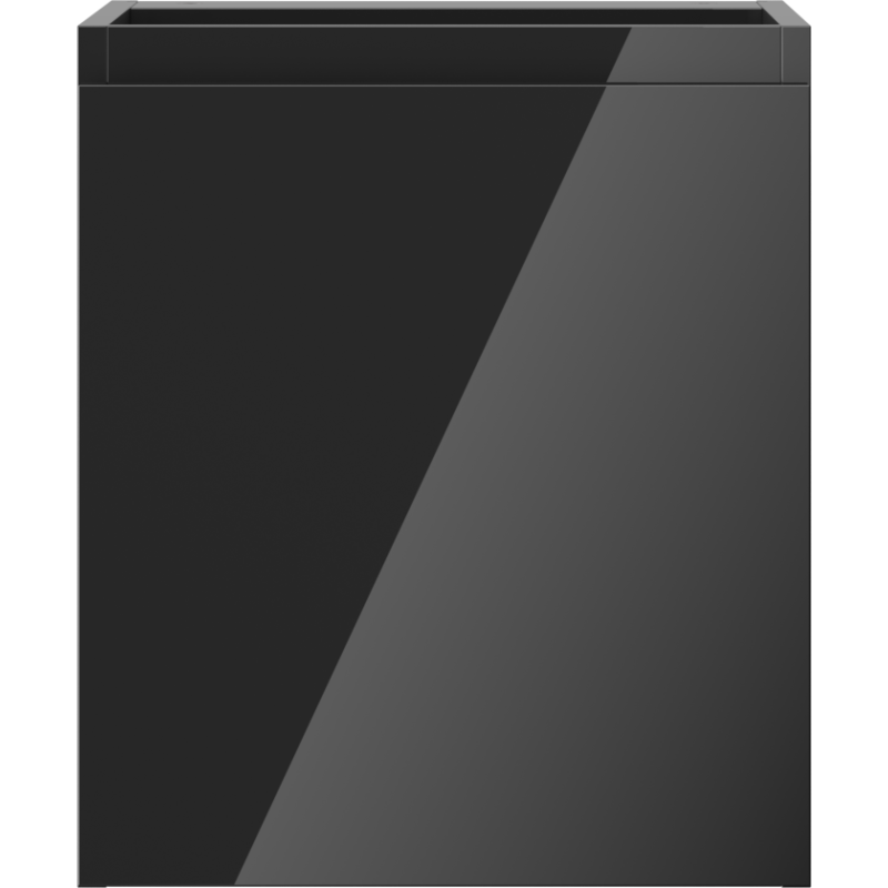 Mexen Orio koupelnová skříňka pod umyvadlo 40 cm, 1 dveře, černý lesk - 91A11-04047-1-BF70