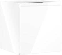Mexen Orio koupelnová skříňka pod umyvadlo 45 cm, 1 dvířka, bílý lesk - 91A11-04547-1-BF00