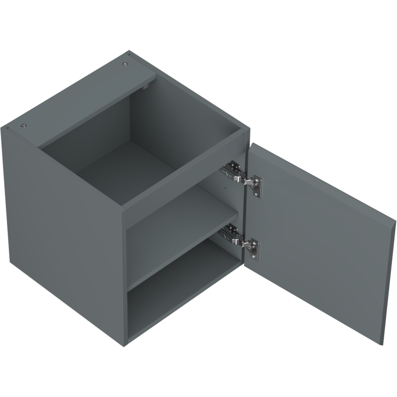 Mexen Orio koupelnová skříňka pod umyvadlo 45 cm, 1 dveře, grafit mat - 91A11-04547-1-BF66