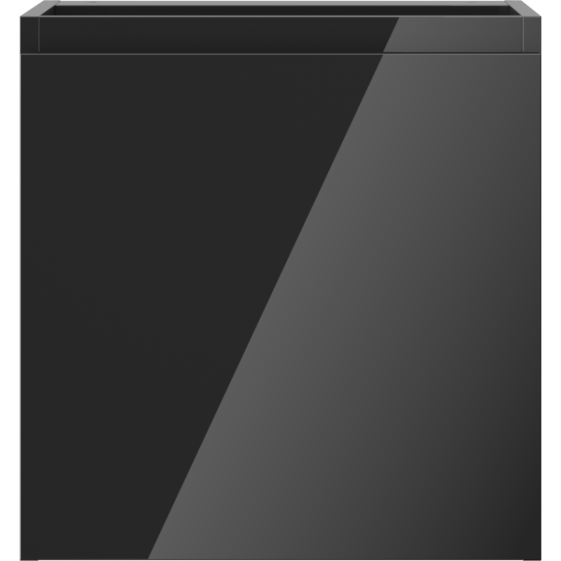 Mexen Orio koupelnová skříňka pod umyvadlo 45 cm, 1 dveře, černý lesk - 91A11-04547-1-BF70