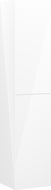 Mexen Orio koupelnový sloupek 35 cm, 2 dveře, bílý lesk - 91A11-03016-2-BF00