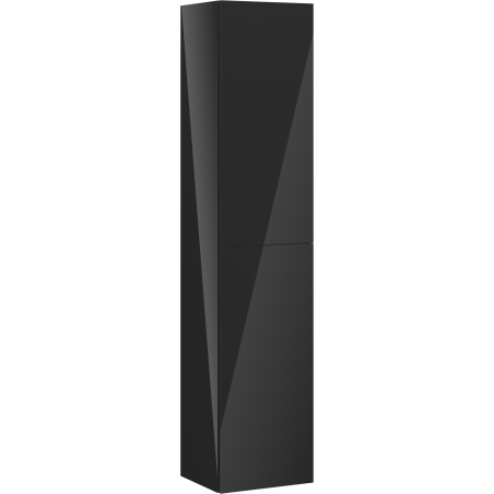 Mexen Orio koupelnový sloupek 35 cm, 2 dveře, černý lesk - 91A11-03016-2-BF70