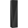 Mexen Orio koupelnový sloupek 35 cm, 2 dveře, černý lesk - 91A11-03016-2-BF70