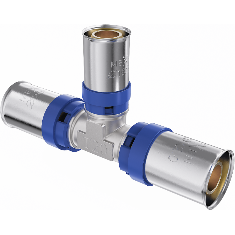 Mexen PEX-P redukční lisovací t-kus PEX 32 x 16 x 32 - W97131-321632-00