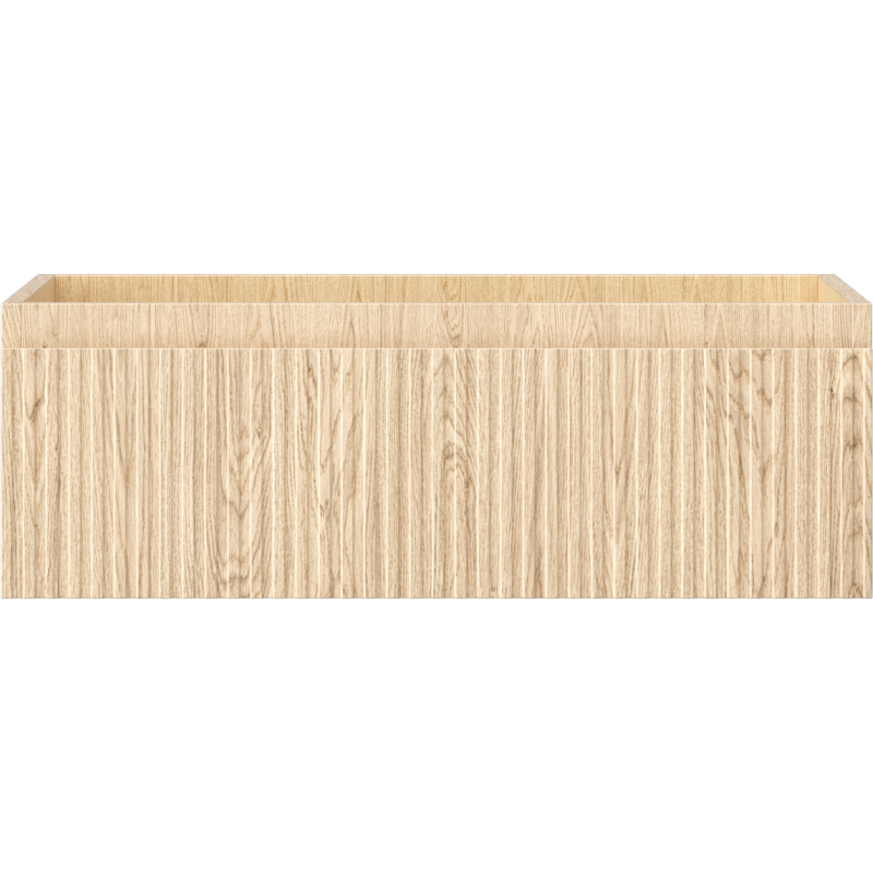 Mexen Rivel koupelnová skříňka pod umyvadlo 70 cm, 1 zásuvka, drážkovaná, dub - 91A20-07023-1-BF81