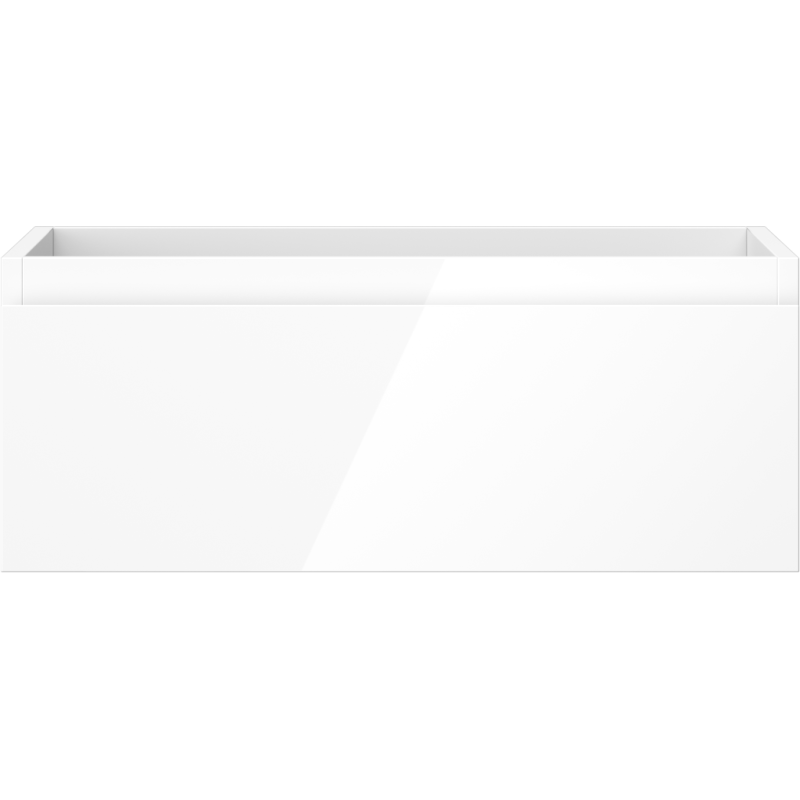 Mexen Orio koupelnová skříňka pod umyvadlo 60 cm, 1 zásuvka, bílá lesk - 91A10-06023-1-BF00