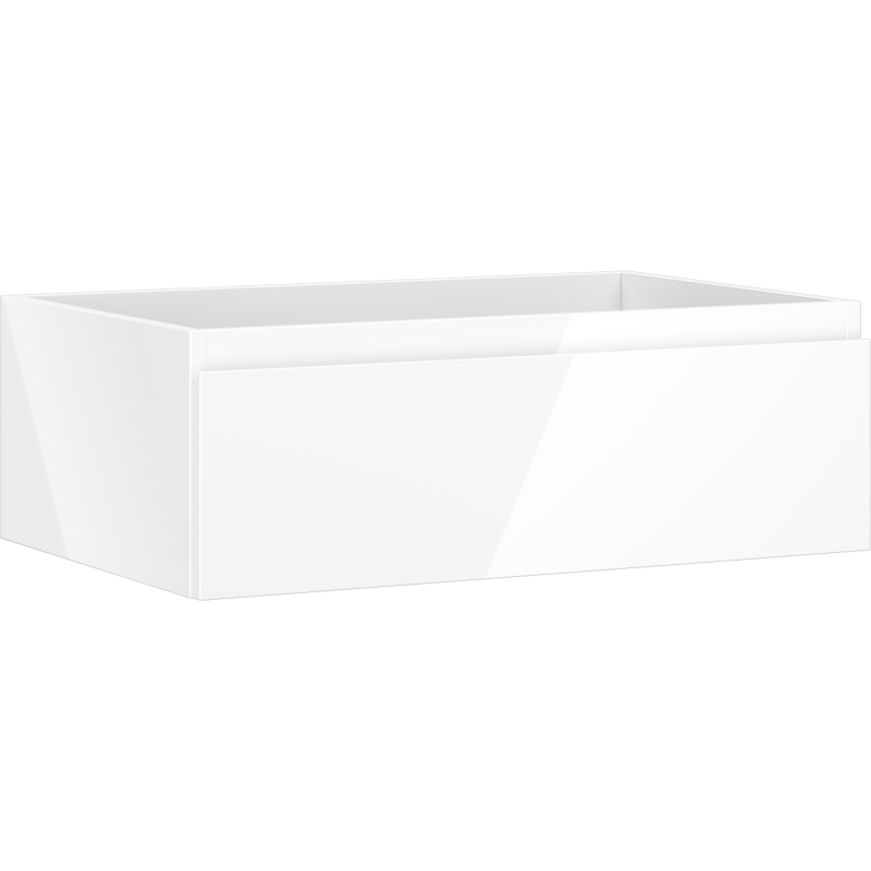 Mexen Orio koupelnová skříňka pod umyvadlo 70 cm, 1 zásuvka, bílý lesk - 91A10-07023-1-BF00