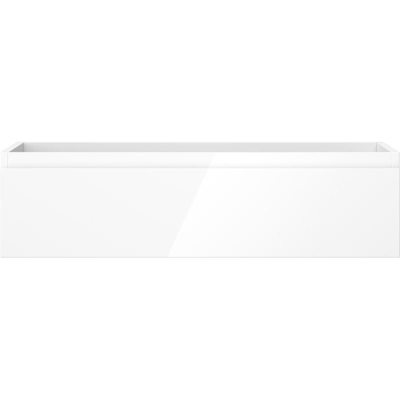 Mexen Orio koupelnová skříňka pod umyvadlo 90 cm, 1 zásuvka, bílý lesk - 91A10-09023-1-BF00