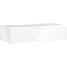 Mexen Orio koupelnová skříňka pod umyvadlo 100 cm, 1 zásuvka, bílý lesk - 91A10-10023-1-BF00