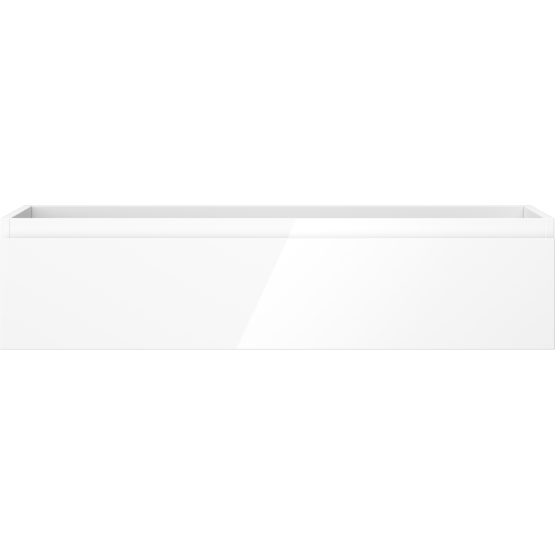 Mexen Orio koupelnová skříňka pod umyvadlo 100 cm, 1 zásuvka, bílý lesk - 91A10-10023-1-BF00