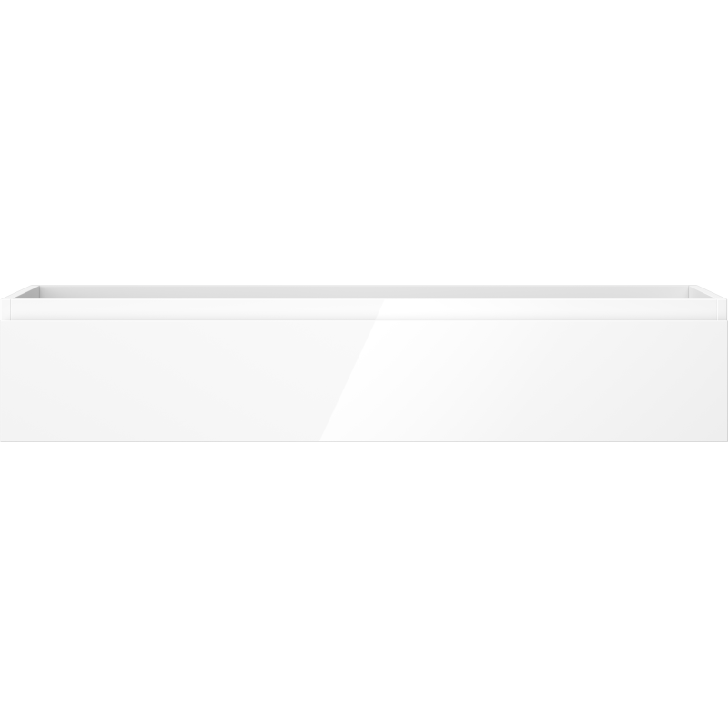 Mexen Orio koupelnová skříňka pod umyvadlo 120 cm, 1 zásuvka, bílý lesk - 91A10-12023-1-BF00