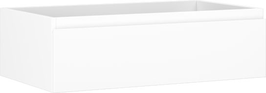 Mexen Orio koupelnová skříňka pod umyvadlo 80 cm, 1 zásuvka, bílá mat - 91A10-08023-1-BF01