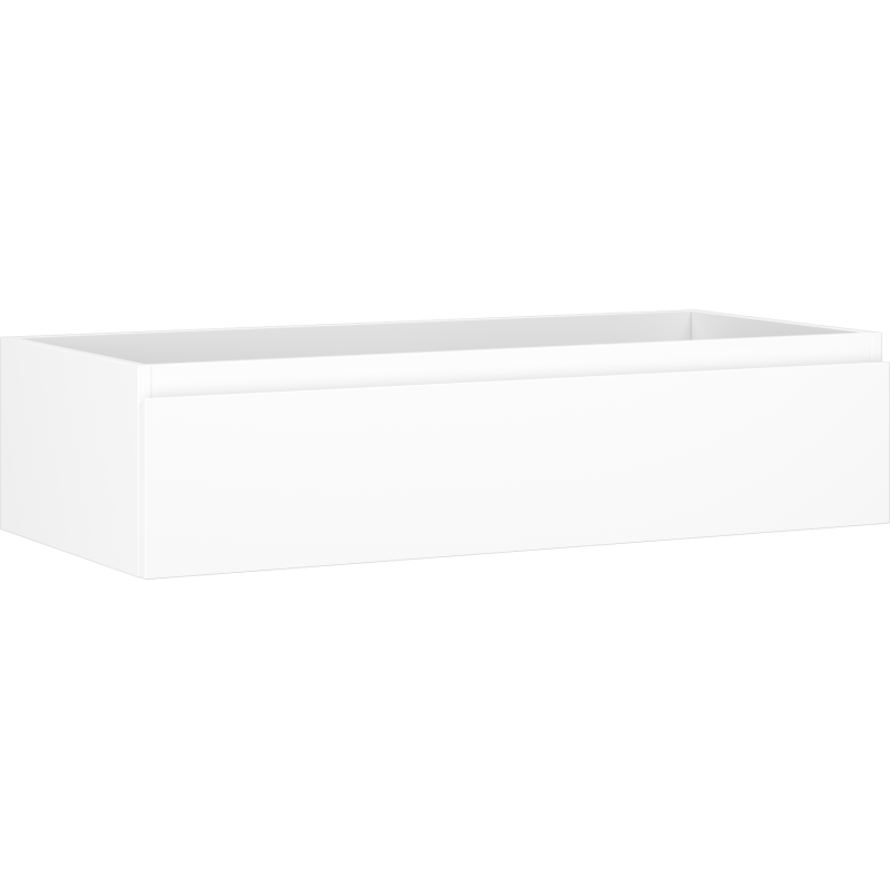 Mexen Orio koupelnová skříňka pod umyvadlo 100 cm, 1 zásuvka, bílý mat - 91A10-10023-1-BF01