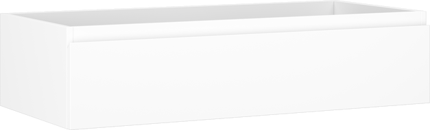 Mexen Orio koupelnová skříňka pod umyvadlo 100 cm, 1 zásuvka, bílý mat - 91A10-10023-1-BF01