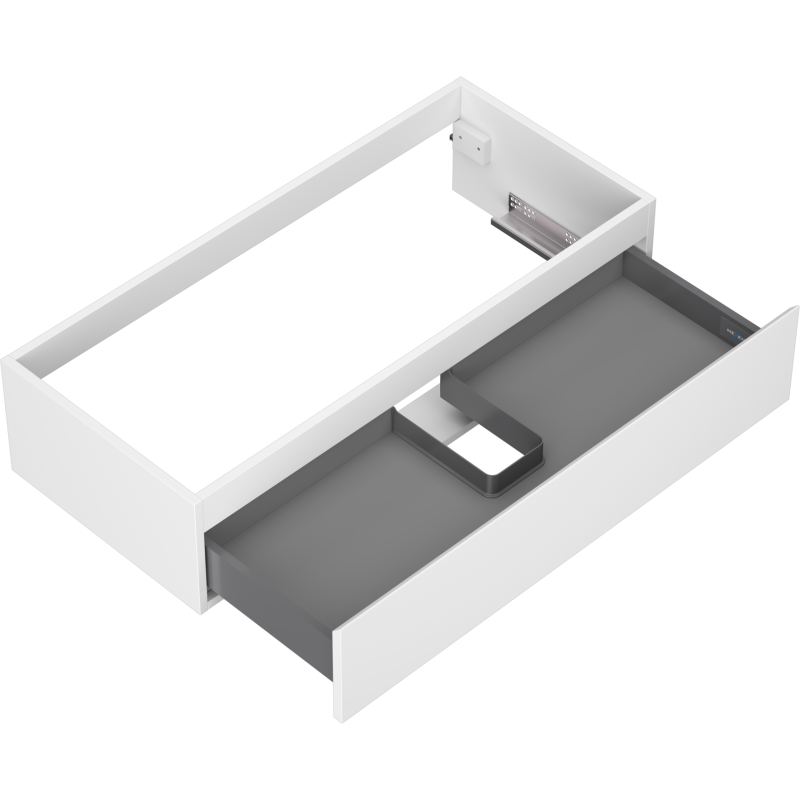 Mexen Orio koupelnová skříňka pod umyvadlo 100 cm, 1 zásuvka, bílý mat - 91A10-10023-1-BF01