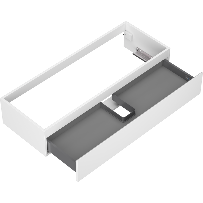 Mexen Orio koupelnová skříňka pod umyvadlo 120 cm, 1 zásuvka, bílá mat - 91A10-12023-1-BF01